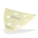 DEMA Brúsny papier pre delta brúsku 93x93x93 mm P400, 10 ks