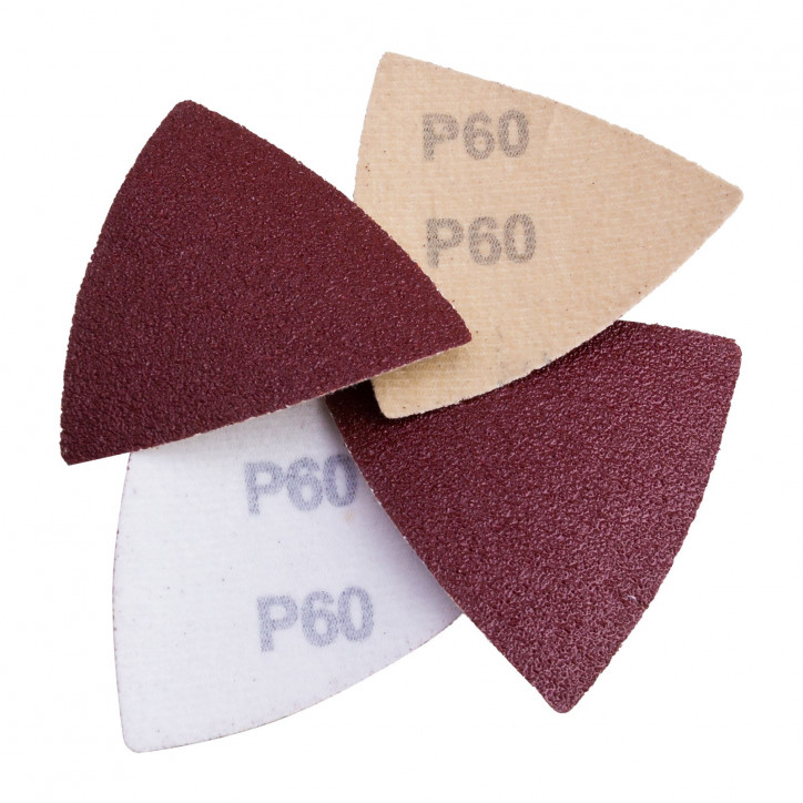 Brúsny papier pre delta brúsku 80x80 mm P40 - P180, 100 ks Brúsny papier pre delta brúsku 80x80 mm P40 - P180, 100 ks