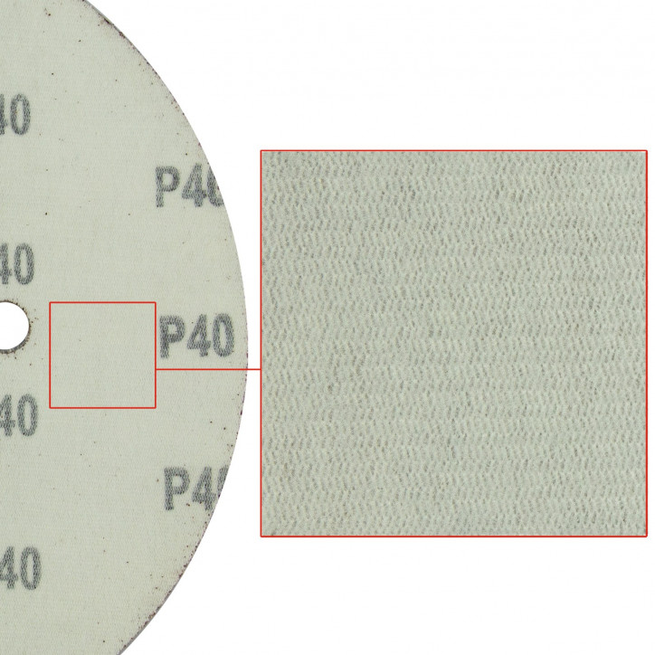 Brúsny papier pre excentrickú brúsku 225 mm P40, 25 ks Brúsny papier pre excentrickú brúsku 225 mm P40, 25 ks