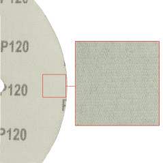 DEMA Brúsny papier pre excentrickú brúsku 225 mm P120, 25 ks
