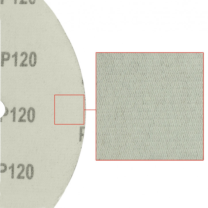 Brúsny papier pre excentrickú brúsku 225 mm P120, 25 ks