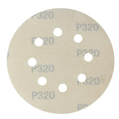 DEMA Brúsny papier pre excentrickú brúsku 125 mm P320, 10 ks