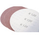 Güde Brúsny papier s adaptérom 150 mm K60, K80, K120, K240, 13-dielna sada