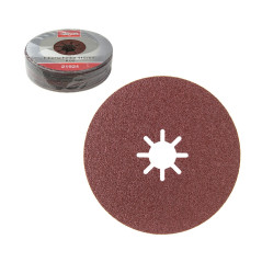 DEMA Fíbrový brúsny kotúč 115 mm K80, 25 ks