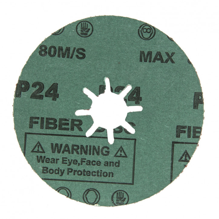 Fíbrový brúsny kotúč 125 mm K24, 25 ks Fíbrový brúsny kotúč 125 mm K24, 25 ks