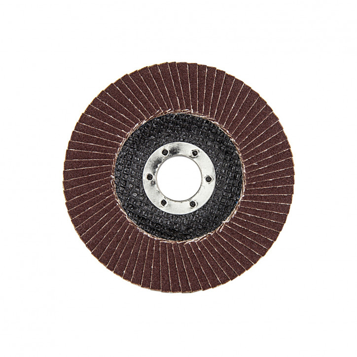 Lamelový vejárový brúsny kotúč 115 mm K120 Lamelový vejárový brúsny kotúč 115 mm K120