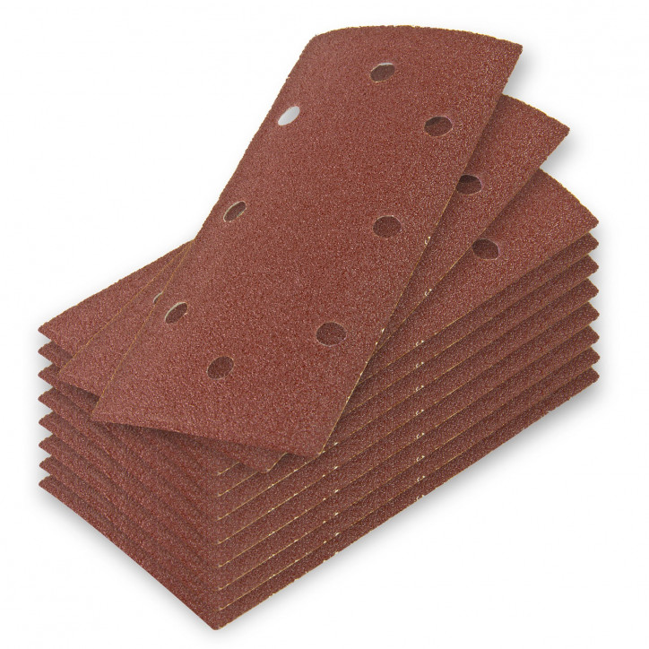 Brúsny papier pre vibračnú brúsku 93x185 mm K60, 10 ks Brúsny papier pre vibračnú brúsku 93x185 mm K60, 10 ks