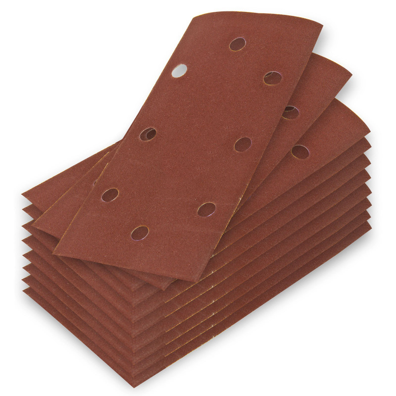 DEMA Brúsny papier pre vibračnú brúsku K180, 10 ks DEMA Brúsny papier pre vibračnú brúsku K180, 10 ks