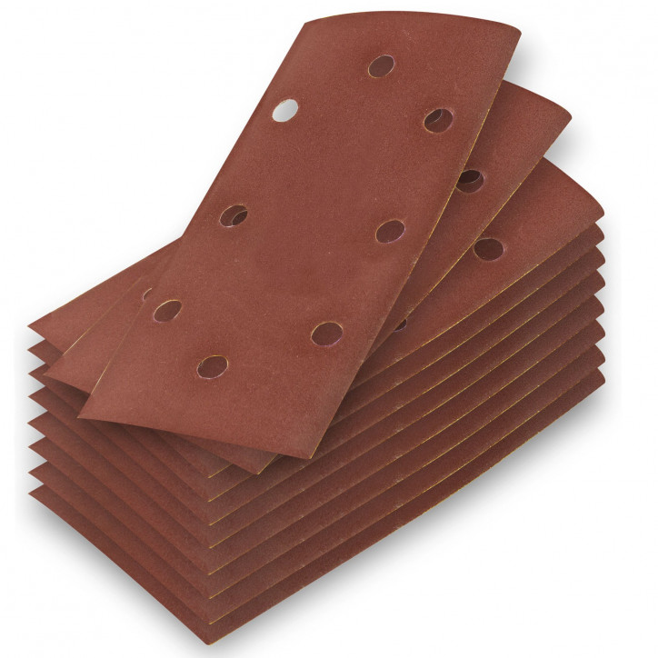 Brúsny papier pre vibračnú brúsku 93x185 mm K240, 10 ks Brúsny papier pre vibračnú brúsku 93x185 mm K240, 10 ks