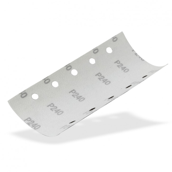 Brúsny papier pre vibračnú brúsku 115x230 mm K240, 10 ks Brúsny papier pre vibračnú brúsku 115x230 mm K240, 10 ks