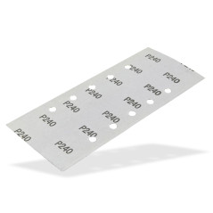 DEMA Brúsny papier pre vibračnú brúsku K240, 10 ks