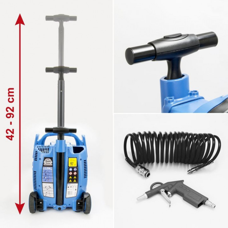 Kompresor 1100 W 10 bar 5 litrov AirPower 200/10/5 TY