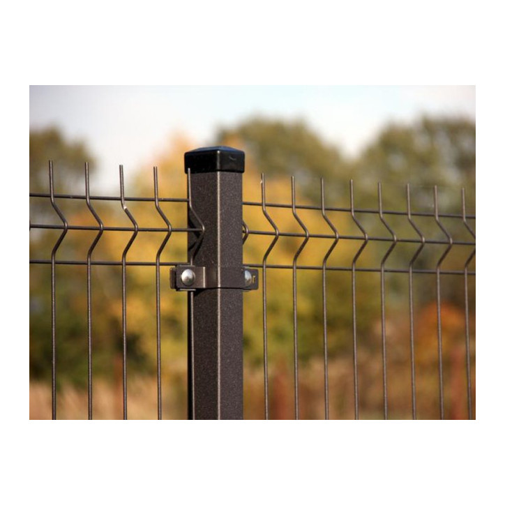 Plotový stĺpik GALAXIA ZN+PVC 60x40x1,5x2200, antracitový