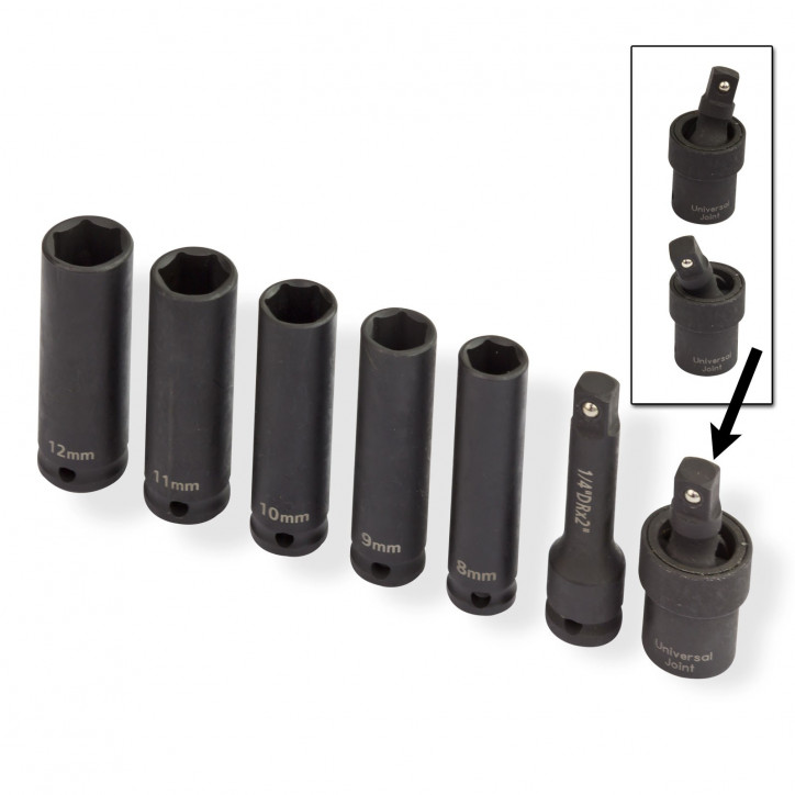 Pneumatický rázový uťahovák 1/4" DLS1/4