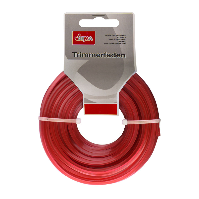 Struna vyžínacia 3,00 mm x 15 m hranatá