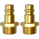 Wolpertech Vsuvka so závitom WT 3/8" AG