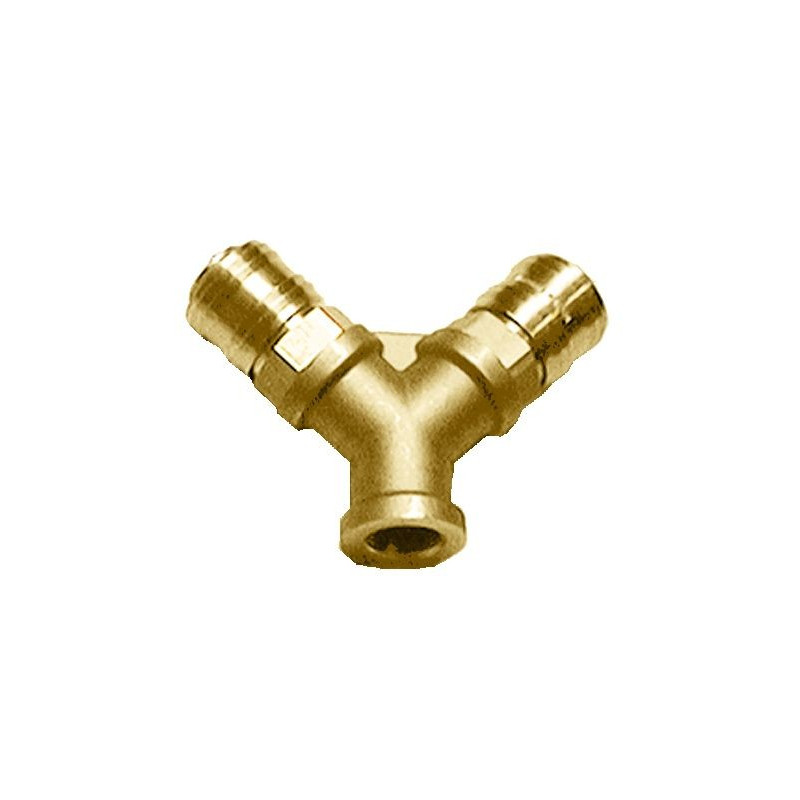 Wolpertech Rozdeľovač dvojitý WT 3/8" IG