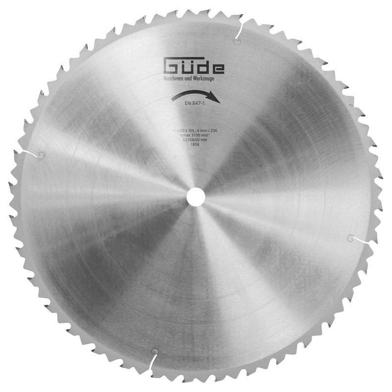 Güde Pílový kotúč SK 600x30 mm 36Z