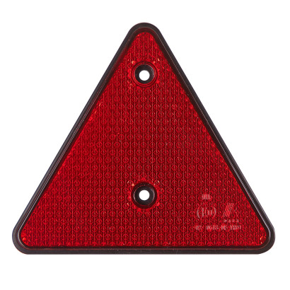 DEMA Odrazka trojuholníková, červená