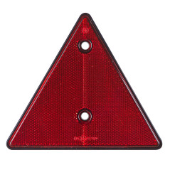 DEMA Odrazka trojuholníková červená, 2 ks