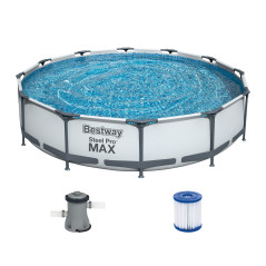 Bazén s filtráciou Steel Pro MAX 366x76 cm