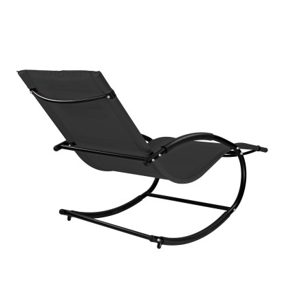 Relaxačné hojdacie lehátko Swing, antracit