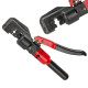 DEMA Hydraulické lisovacie kliešte pre rúrkové káblové oká a spojky 4-70 mm²
