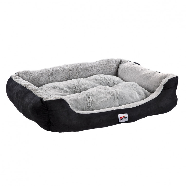Pelech pre psov 75x60 cm Baily, čierno-sivý Pelech pre psov 75x60 cm Baily, čierno-sivý