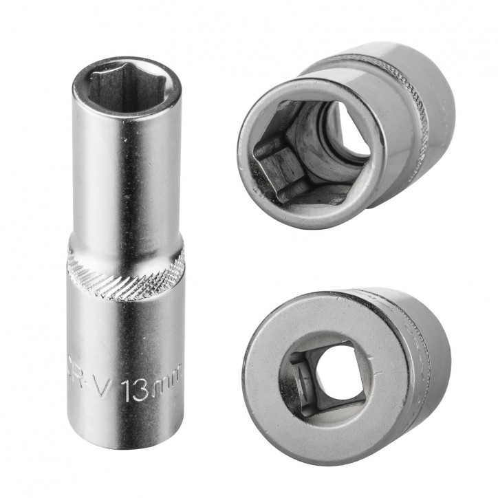 Nástrčkový kľúč / orech dlhý 13 mm 1/2" Nástrčkový kľúč / orech dlhý 13 mm 1/2"