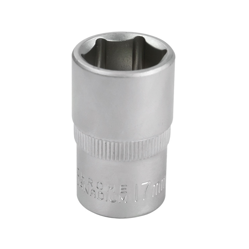 DEMA Nástrčkový kľúč / orech krátky 17 mm 1/2"