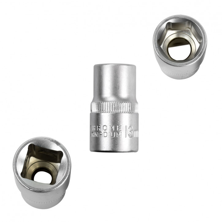 Nástrčkový kľúč / orech krátky 13 mm 1/2" Nástrčkový kľúč / orech krátky 13 mm 1/2"