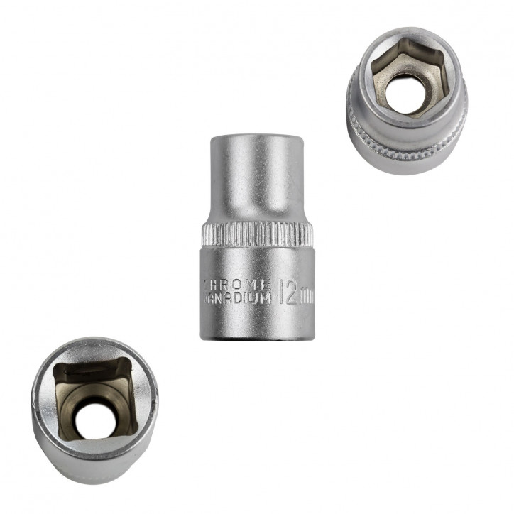 Nástrčkový kľúč / orech krátky 12 mm 1/2"