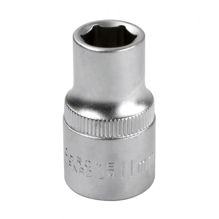 Nástrčkový kľúč / orech krátky 11 mm 1/2" Nástrčkový kľúč / orech krátky 11 mm 1/2"