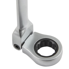 DEMA Račňový očko-vidlicový kľúč s kĺbom 14 mm