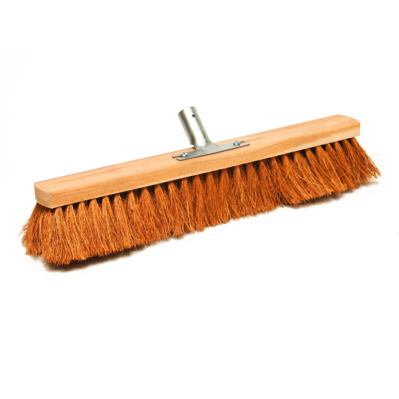 DEMA Metla s kovovým držiakom násady 60 cm kokos