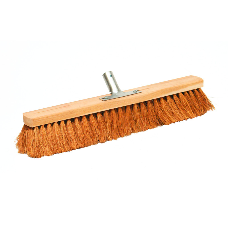 DEMA Metla s kovovým držiakom násady 50 cm kokos