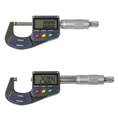 DEMA Digitálny mikrometer 0-25 mm