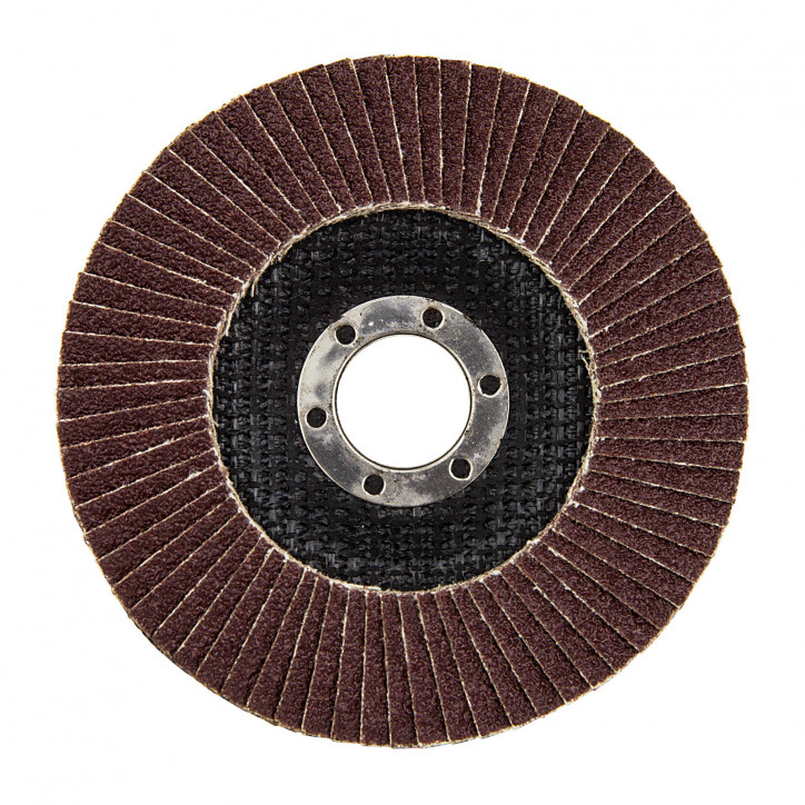 Lamelový vejárový brúsny kotúč 115 mm K40, 10 ks Lamelový vejárový brúsny kotúč 115 mm K40, 10 ks