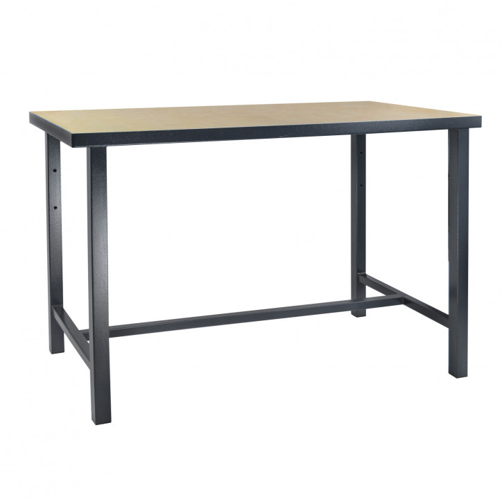 Pracovný stôl do dielne / ponk 120x60x85 cm, antracit