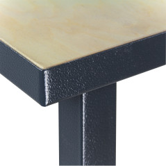 DEMA Pracovný stôl do dielne / ponk 120x60x85 cm, antracit