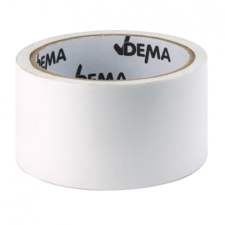 Obojstranná lepiaca páska 50 mm / 10 m, biela Obojstranná lepiaca páska 50 mm / 10 m, biela