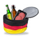 DEMA Prenosný gril s chladiacou taškou 2v1 Deutschland