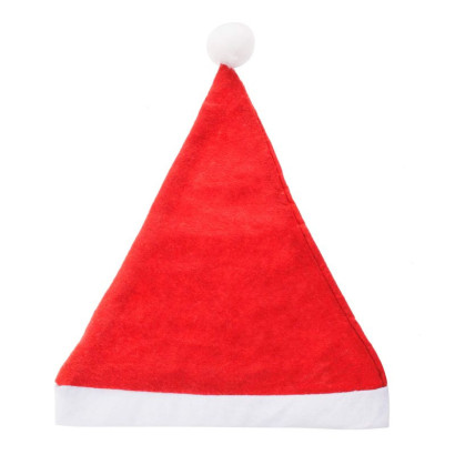 SPRINGOS Vianočná čiapka s brmbolcom Santa, červená