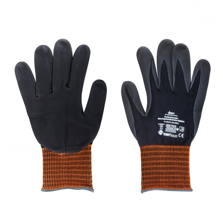 Pracovné rukavice nylon / elastan DMH 11XXL Pracovné rukavice nylon / elastan DMH 11XXL