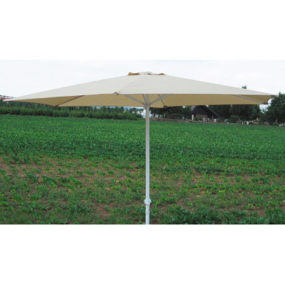 Alu slnečník s kľukou 300 cm Action, béžový