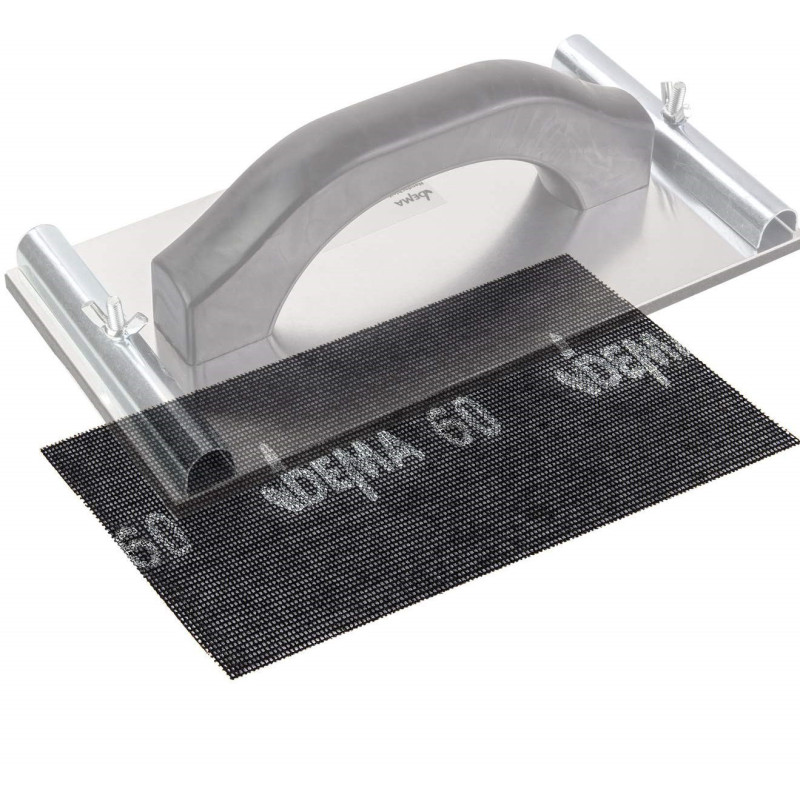 DEMA Brúsna mriežka na sadrokartón K60, 115x280 mm, 10 ks DEMA Brúsna mriežka na sadrokartón K60, 115x280 mm, 10 ks