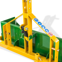 Zadná hydraulická lyžica DHS 120 HY