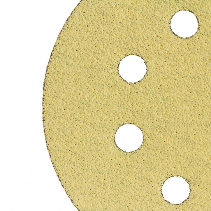 Brúsny papier pre excentrickú brúsku 125 mm P80, 10 ks Brúsny papier pre excentrickú brúsku 125 mm P80, 10 ks