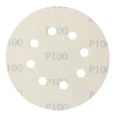 Brúsny papier pre excentrickú brúsku 125 mm P100, 10 ks