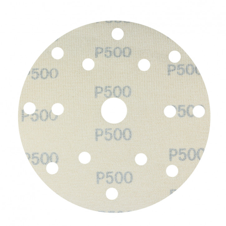 Brúsny papier pre excentrickú brúsku 150 mm P500, 10 ks